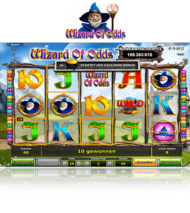 Wizard of Odds Spiel