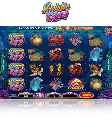 Microgaming Dolphin Quest Spiel