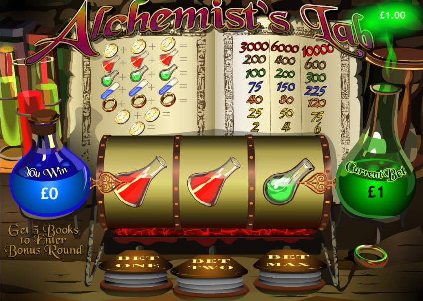 A screenshot from Alchemist's Lab