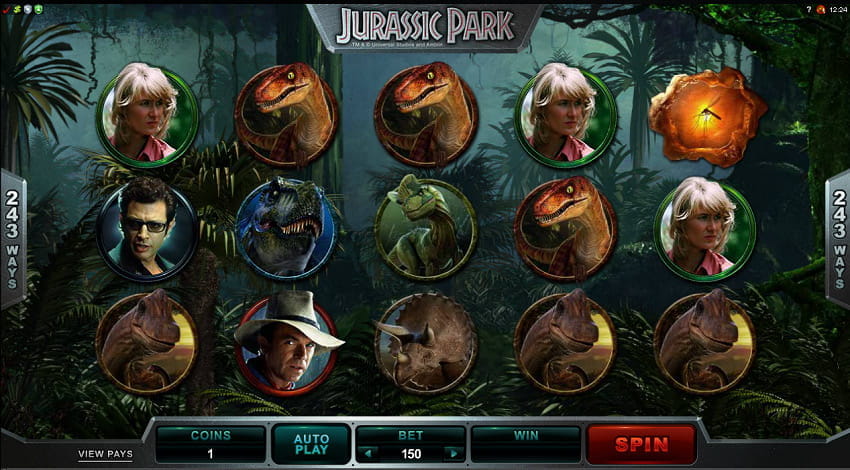 Jurassic Park Slot from Microgaming