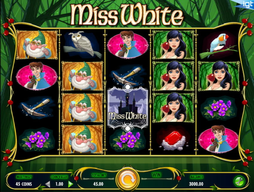 Miss White Slot from IGT