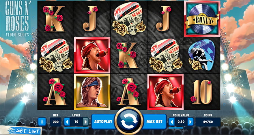 Guns N’ Roses Video Slot