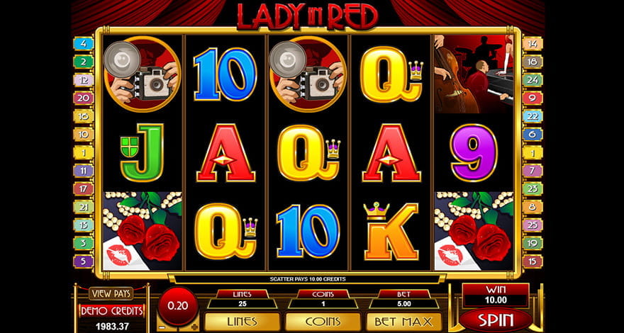 Lady in Red Slot