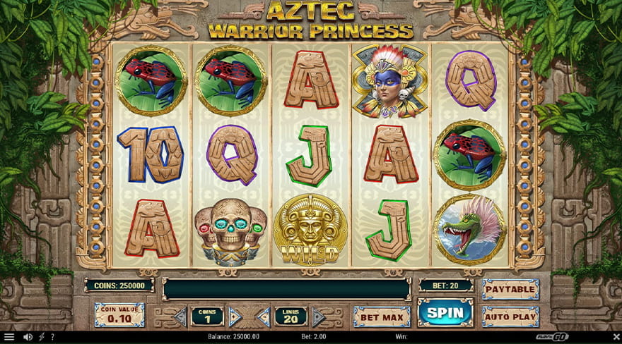 Aztec Warrior Princess Slot Game?