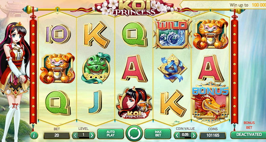 Koi Princess Slot by NetEnt